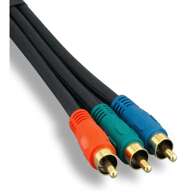 Premium 3 RCA Component Video Cable 12 ft.